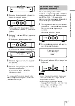 Preview for 105 page of Sony STW-C140GI Operating Instructions Manual