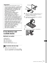 Preview for 77 page of Sony SU-600MD Instructions For Use Manual