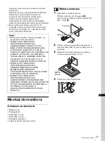 Preview for 81 page of Sony SU-600MD Instructions For Use Manual