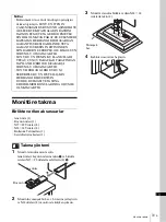 Preview for 113 page of Sony SU-600MD Instructions For Use Manual