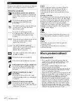 Preview for 116 page of Sony SU-600MD Instructions For Use Manual