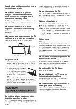 Предварительный просмотр 4 страницы Sony SU-B400S Instructions Manual