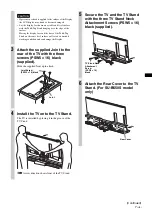 Предварительный просмотр 7 страницы Sony SU-B400S Instructions Manual