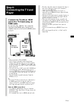 Предварительный просмотр 9 страницы Sony SU-B400S Instructions Manual