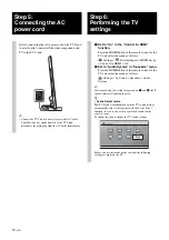 Предварительный просмотр 10 страницы Sony SU-B400S Instructions Manual