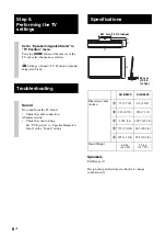 Предварительный просмотр 8 страницы Sony SU-B463S Instructions Manual