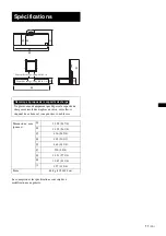 Preview for 21 page of Sony SU-FL61 Instructions Manual