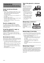 Preview for 44 page of Sony SU-FL61 Instructions Manual