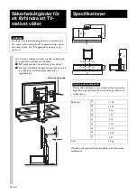 Preview for 70 page of Sony SU-FL61 Instructions Manual