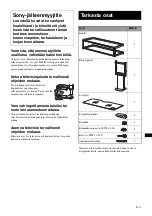 Preview for 75 page of Sony SU-FL61 Instructions Manual