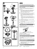 Preview for 4 page of Sony SU-HS2 Mounting Instructions