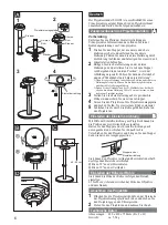 Preview for 6 page of Sony SU-HS2 Mounting Instructions