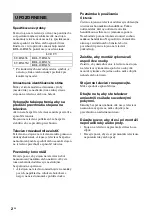 Preview for 66 page of Sony SU-HX85L Instructions Manual