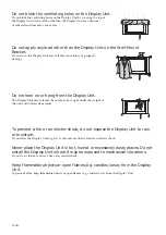 Предварительный просмотр 4 страницы Sony SU-LW1 Instructions (SU-LW1 Wall-Mount Bracket) Instructions Manual