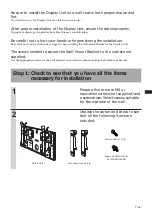 Предварительный просмотр 7 страницы Sony SU-LW1 Instructions (SU-LW1 Wall-Mount Bracket) Instructions Manual