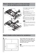 Предварительный просмотр 8 страницы Sony SU-LW1 Instructions (SU-LW1 Wall-Mount Bracket) Instructions Manual