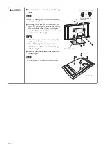 Предварительный просмотр 14 страницы Sony SU-LW1 Instructions (SU-LW1 Wall-Mount Bracket) Instructions Manual