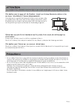 Предварительный просмотр 25 страницы Sony SU-LW1 Instructions (SU-LW1 Wall-Mount Bracket) Instructions Manual