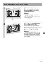 Предварительный просмотр 71 страницы Sony SU-LW1 Instructions (SU-LW1 Wall-Mount Bracket) Instructions Manual