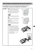 Предварительный просмотр 73 страницы Sony SU-LW1 Instructions (SU-LW1 Wall-Mount Bracket) Instructions Manual