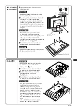 Предварительный просмотр 95 страницы Sony SU-LW1 Instructions (SU-LW1 Wall-Mount Bracket) Instructions Manual