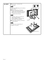 Предварительный просмотр 114 страницы Sony SU-LW1 Instructions (SU-LW1 Wall-Mount Bracket) Instructions Manual