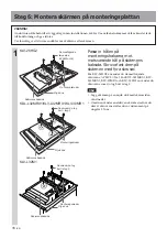 Предварительный просмотр 116 страницы Sony SU-LW1 Instructions (SU-LW1 Wall-Mount Bracket) Instructions Manual