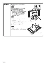 Предварительный просмотр 134 страницы Sony SU-LW1 Instructions (SU-LW1 Wall-Mount Bracket) Instructions Manual