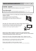 Предварительный просмотр 206 страницы Sony SU-LW1 Instructions (SU-LW1 Wall-Mount Bracket) Instructions Manual