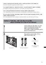 Предварительный просмотр 207 страницы Sony SU-LW1 Instructions (SU-LW1 Wall-Mount Bracket) Instructions Manual