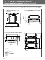 Preview for 44 page of Sony SU-PJ2000 Installation Manual