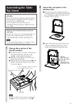 Предварительный просмотр 5 страницы Sony SU-PT3M Manual