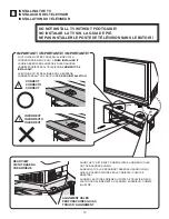 Preview for 12 page of Sony SU-RG12L - Stand For Rear Projection TV Instructions Manual