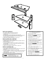 Preview for 3 page of Sony SU-RG13M Instructions Manual