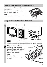 Предварительный просмотр 7 страницы Sony SU-W100 Operating Instructions Manual