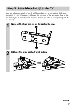 Предварительный просмотр 7 страницы Sony SU-W200 Operating Instructions Manual