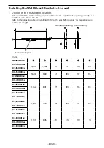 Preview for 8 page of Sony SU-WL450 Installation Information