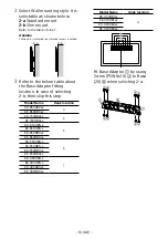 Preview for 10 page of Sony SU-WL450 Installation Information