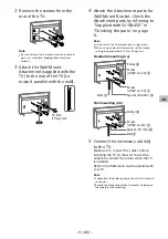 Preview for 13 page of Sony SU-WL450 Installation Information