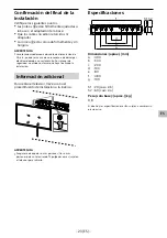 Preview for 67 page of Sony SU-WL450 Installation Information