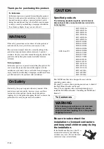 Preview for 2 page of Sony SU-WL53 Instructions Manual