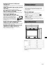 Предварительный просмотр 51 страницы Sony SU-WL700 Instructions Manual