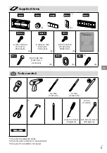 Preview for 5 page of Sony SU-WL830 Operating Instructions Manual