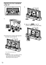 Preview for 10 page of Sony SU-WL830 Operating Instructions Manual