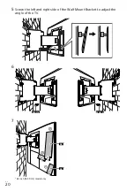 Preview for 20 page of Sony SU-WL830 Operating Instructions Manual