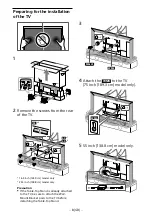 Предварительный просмотр 8 страницы Sony SU-WL840 Installation Information