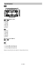 Предварительный просмотр 12 страницы Sony SU-WL840 Installation Information