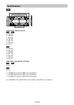 Предварительный просмотр 24 страницы Sony SU-WL840 Installation Information