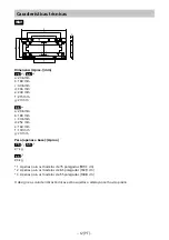 Предварительный просмотр 108 страницы Sony SU-WL840 Installation Information