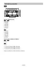 Предварительный просмотр 206 страницы Sony SU-WL840 Installation Information